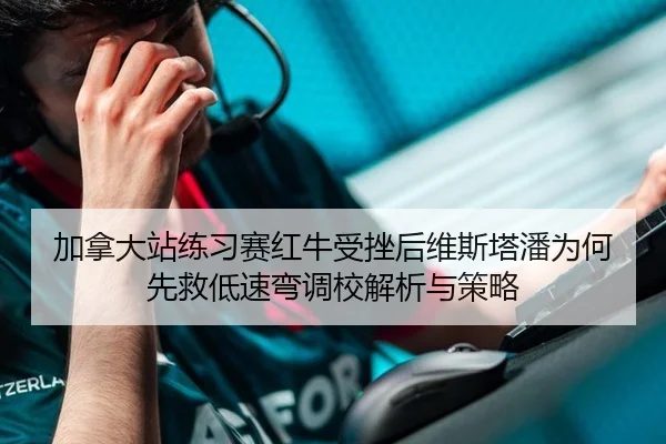 加拿大站练习赛红牛受挫后维斯塔潘为何先救低速弯调校解析与策略